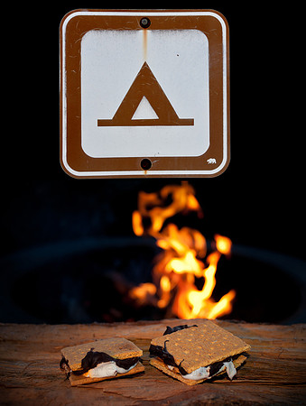 D9-3 Camping with S'mores