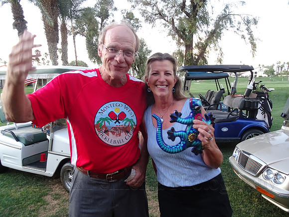 MWPC - Season ending party 4-2-2026 Hal, Tami - The Best Left Handed Player award