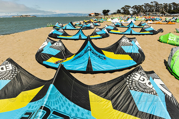Kites at the 2013 Kiteboard Racing North American Championship