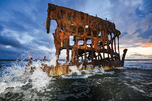 Peter Iredale Shipwreck