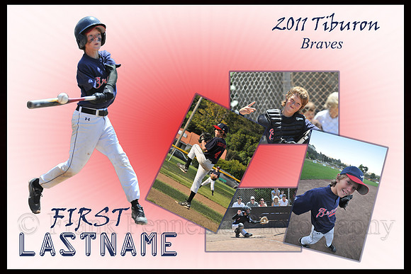Collage Burst Template